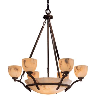 Calavera Chandelier No. 688 by Minka-Lavery - Starlight Lighting USA and Canada
